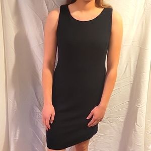 GAP BLACK DRESS WITH SIDE ZIPPER SZ 6